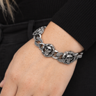 Skull Charm Bracelet Default Title