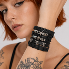 Black Skull Bracelet Default Title