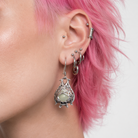 Sterling Silver Bat Earrings Default Title