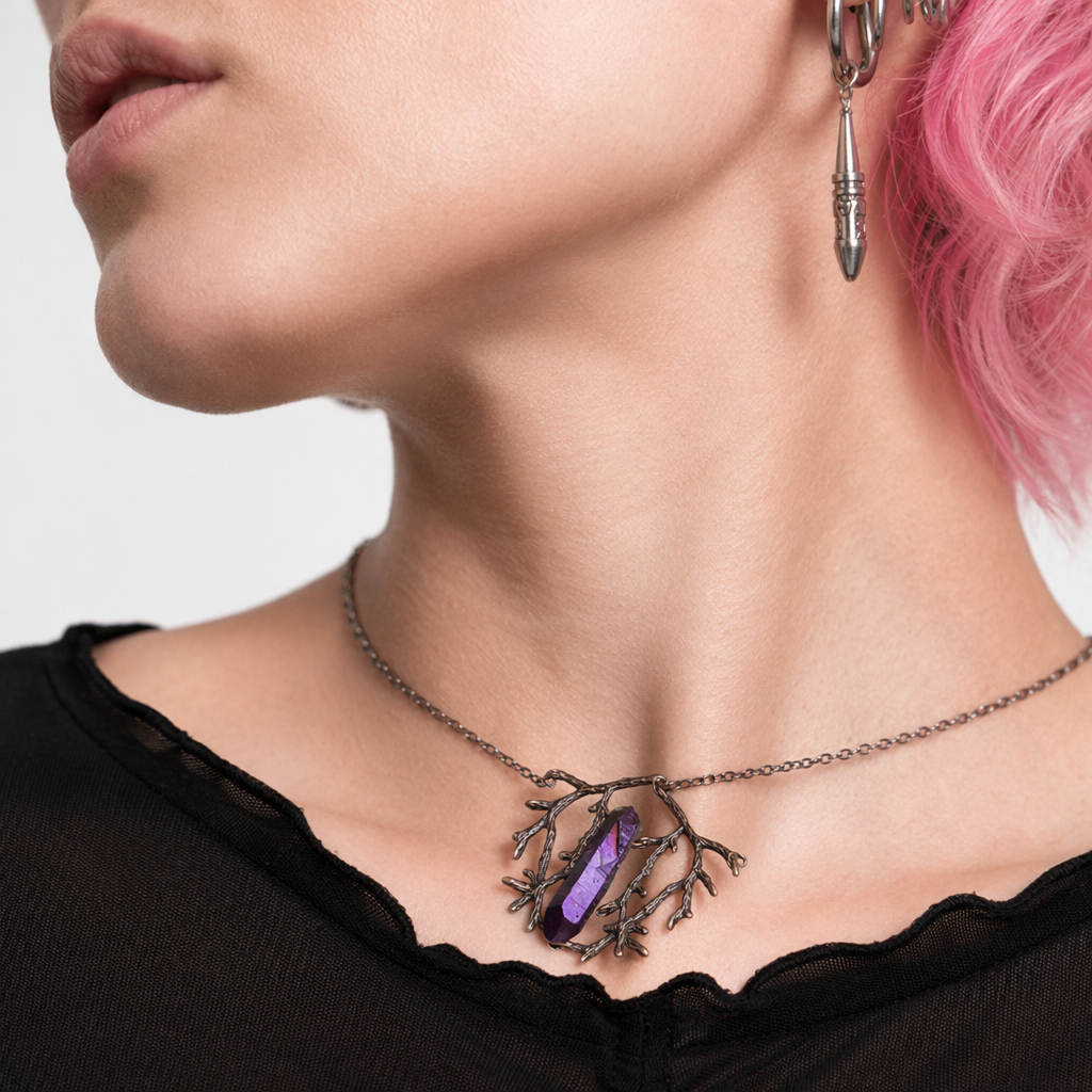 Aura' Gem Stone Pendant Default Title
