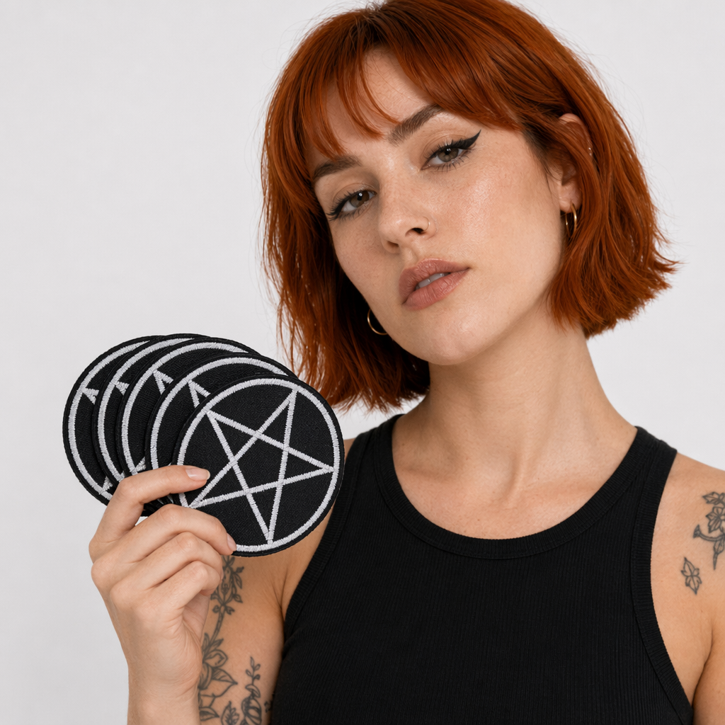 "5-Pack Pentagram Patches" Default Title