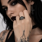 Luna's Opal Black Ring 6