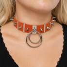 Melancholy Punk Choker orange