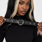 Heartbreaker' Faux Leather Belt Default Title