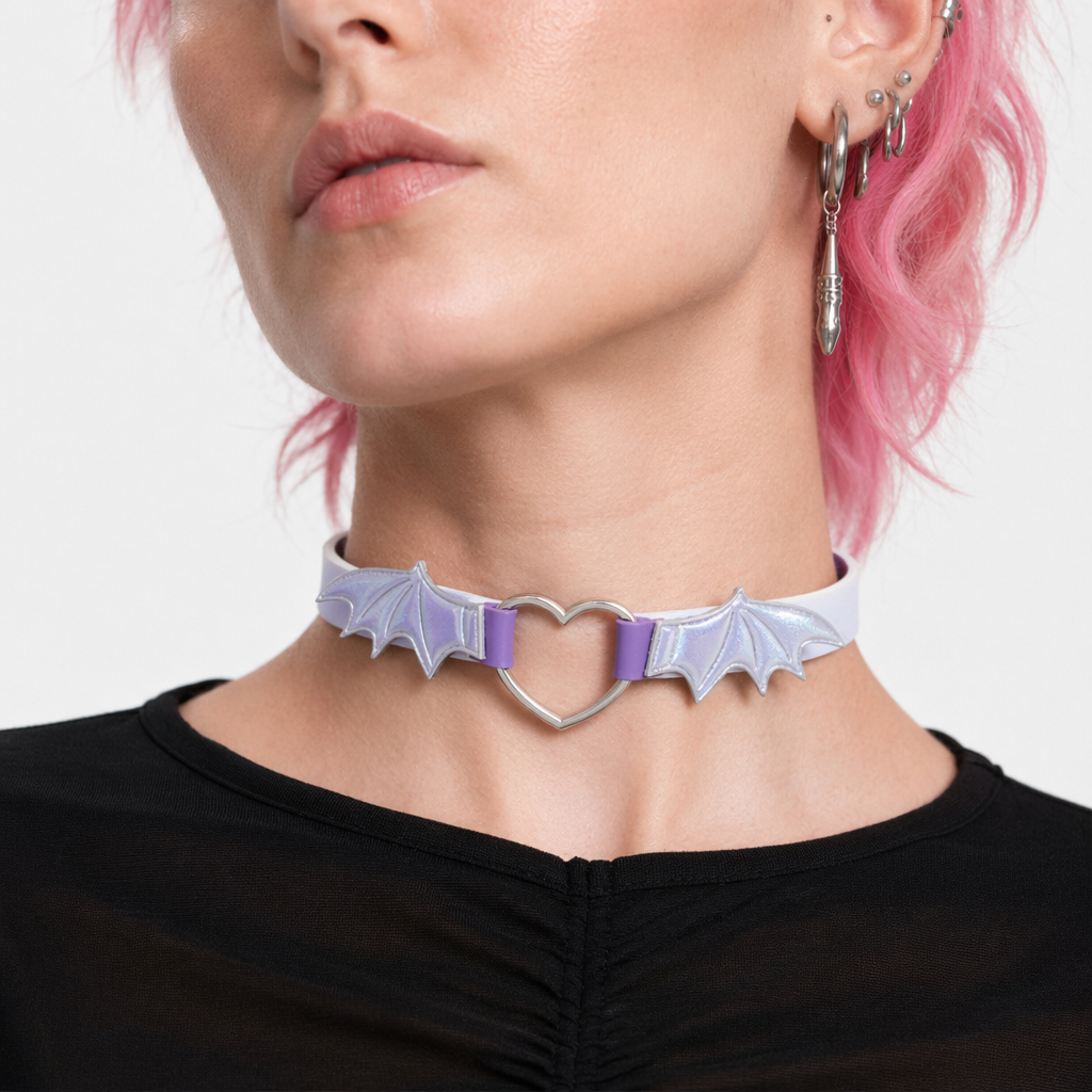 Anime Harajuku Leather Chokers (Multicolor) L