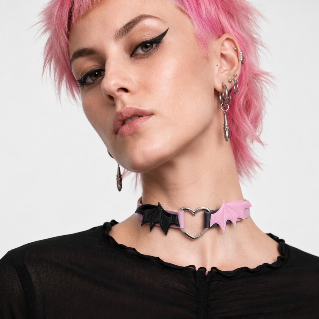 Anime Harajuku Leather Chokers (Multicolor) H