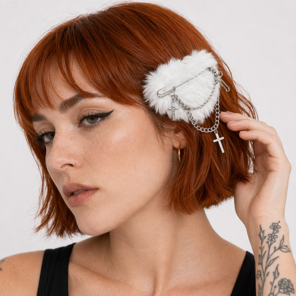 Black Hair Clip with Alternative Buckle 9