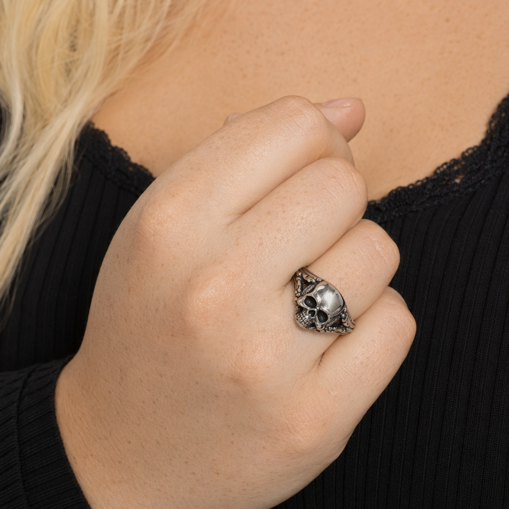Skully' Skull Ring 8