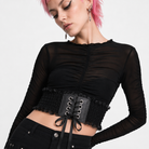 Black Lace-Up Belt Supremacy Default Title