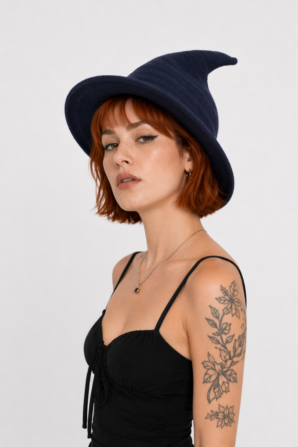 Multiple Color Witch Hat Navy blue