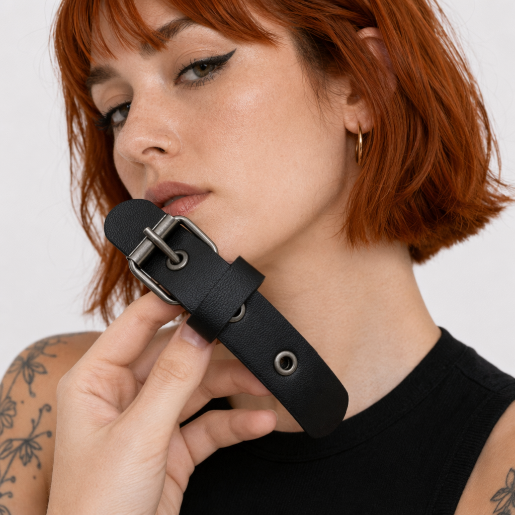 Black Hair Clip with Alternative Buckle 3
