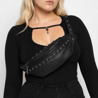 Skull Goth Fanny Pack - Phone Pouch Default Title