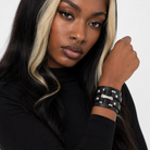 Metallic Leather Bracelets 7