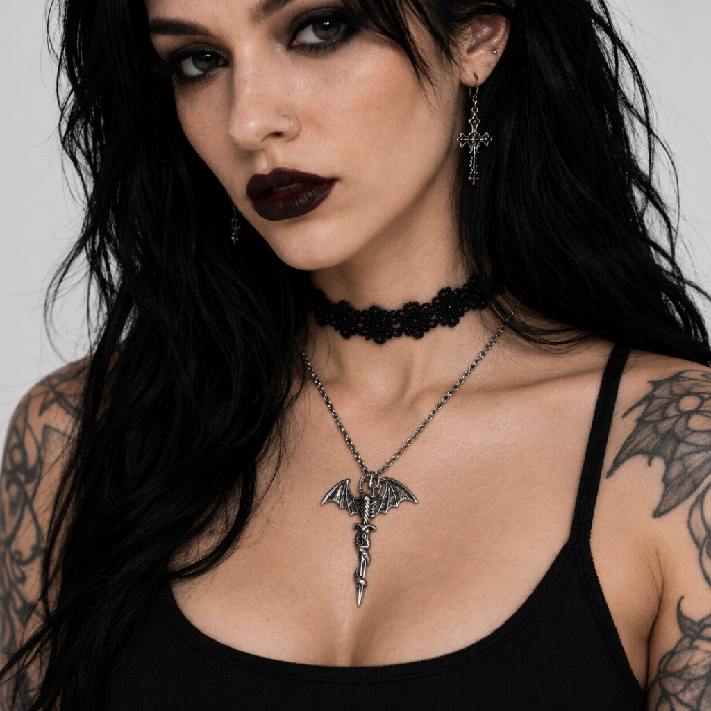 Gothic Necklaces Collection 1