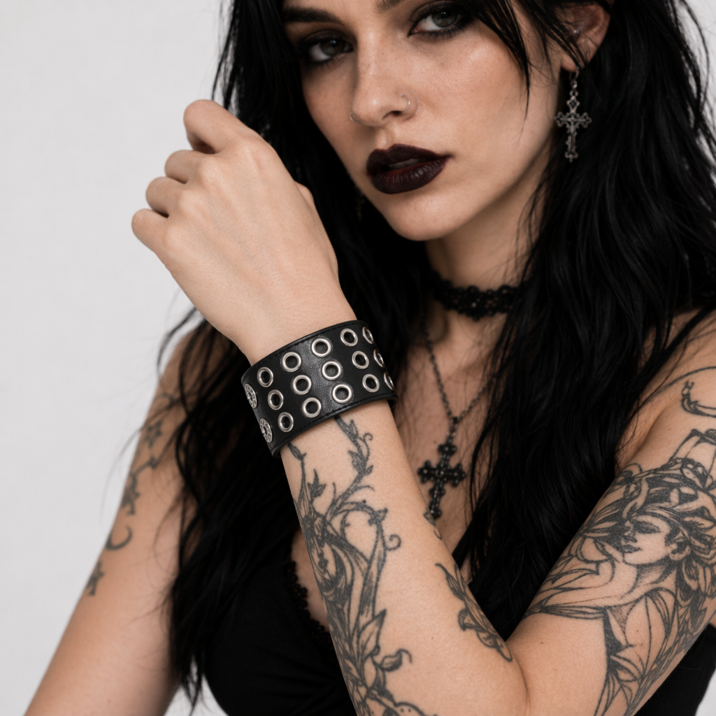Variety of 22 Black Bracelets style 14