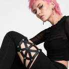 Faux Leather Leg Garter Option Default Title