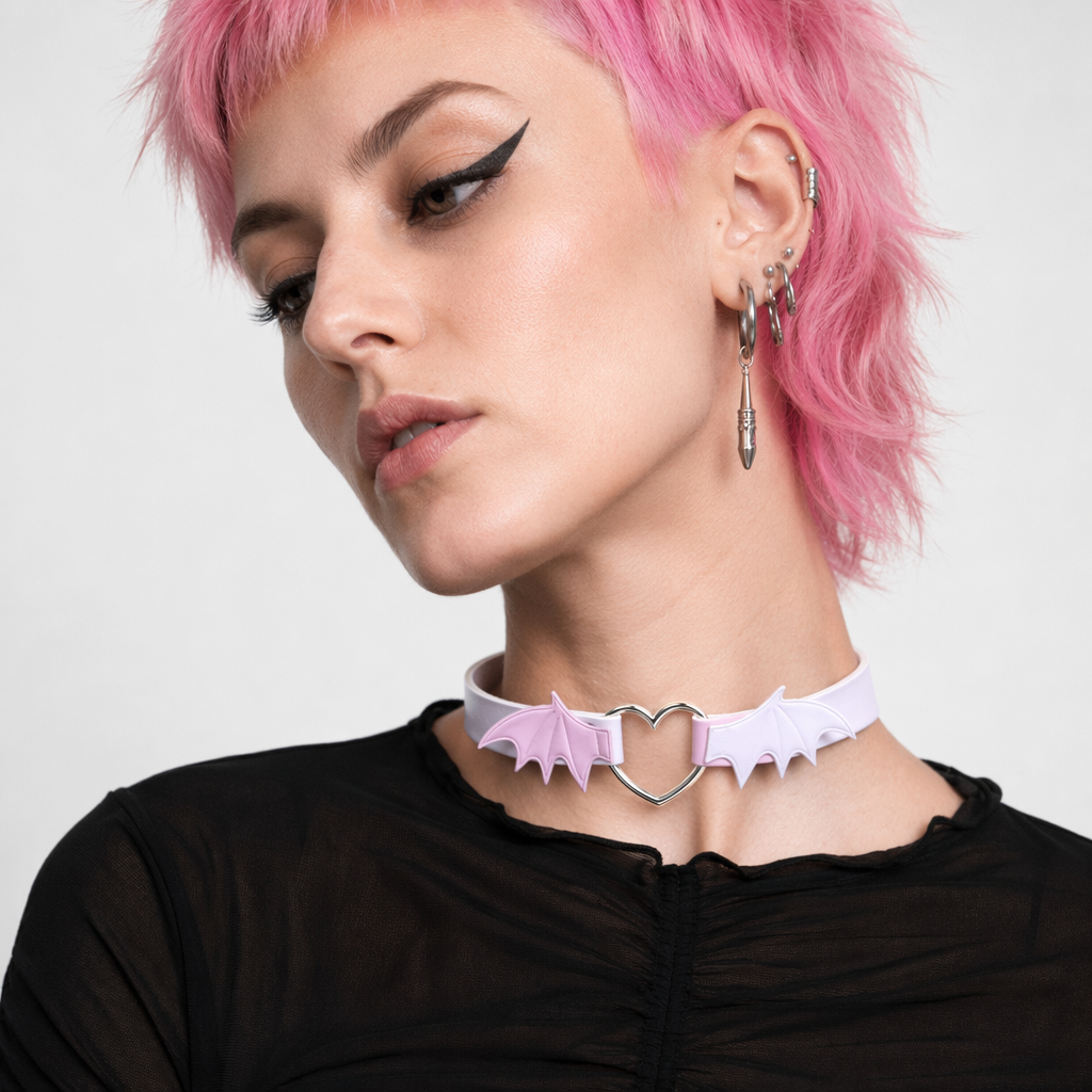 Anime Harajuku Leather Chokers (Multicolor) K