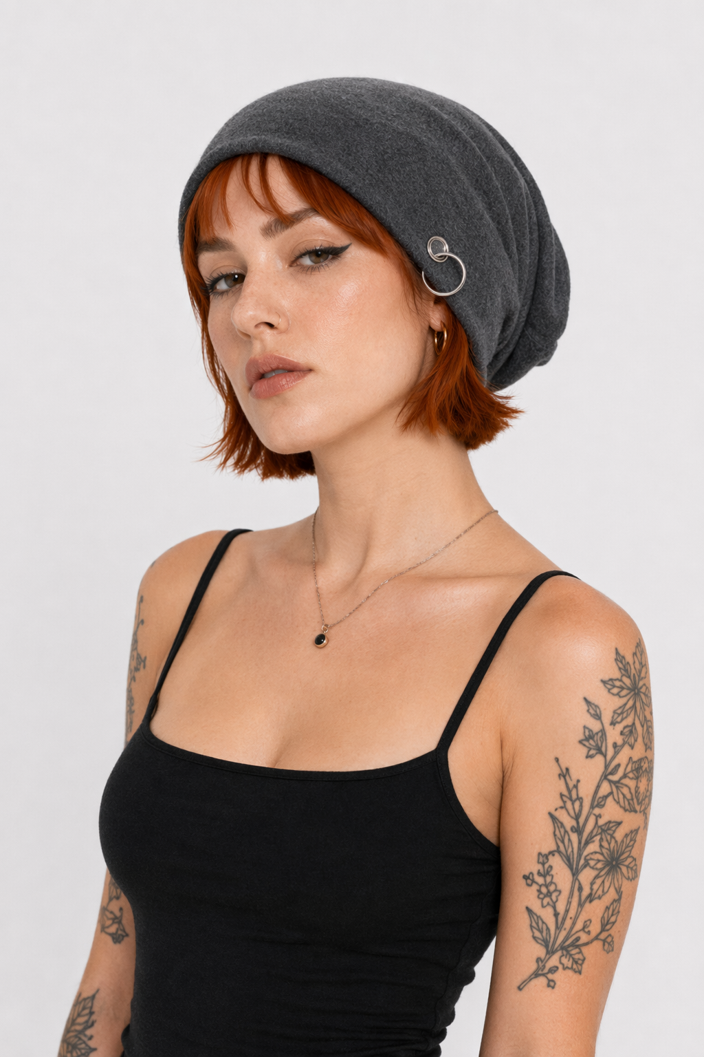 Trojan Casual Beanie - Color Variety Dark Grey