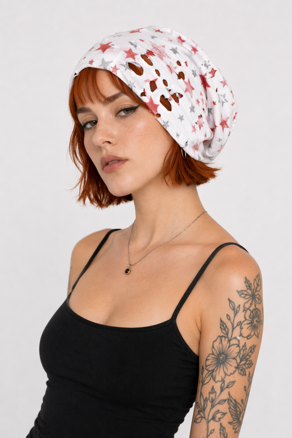 Star Hat White