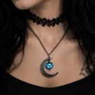 Luna's Glow Necklace Light blue