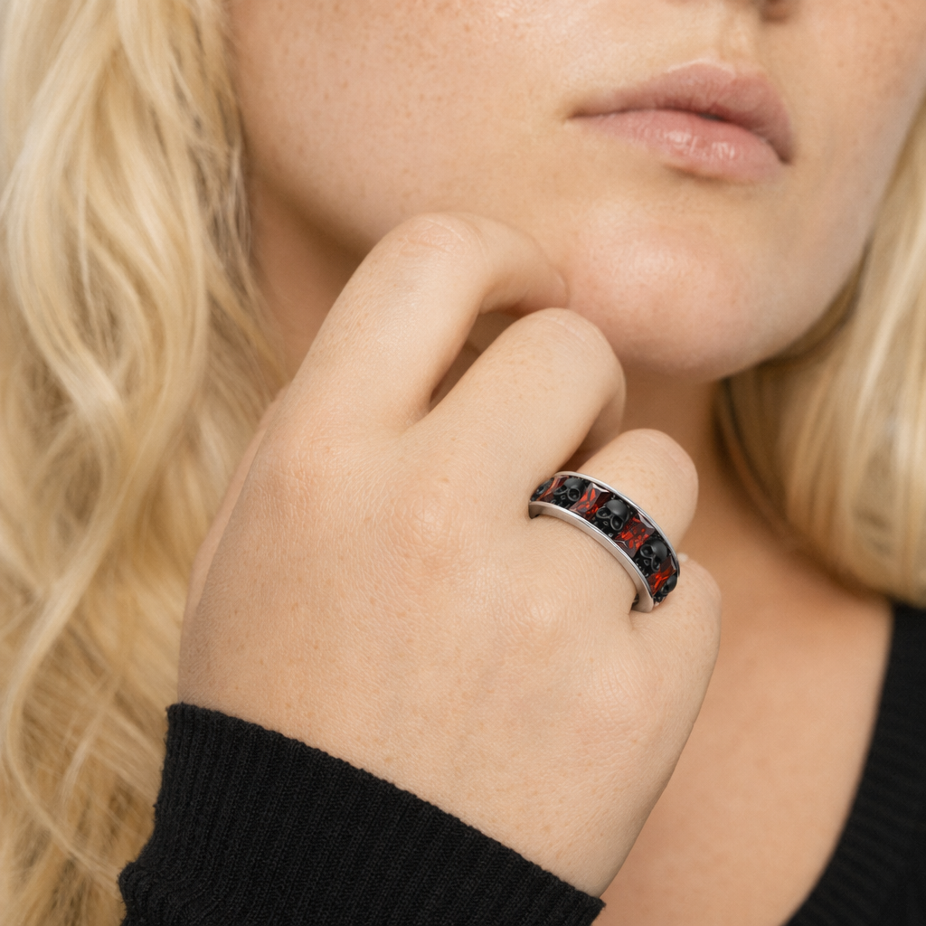 Skully' Skull Ring 7