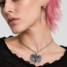 Cross Stone Pendant Blue