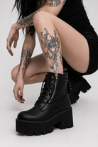 Billy's Chunky Black Platforms black shoes