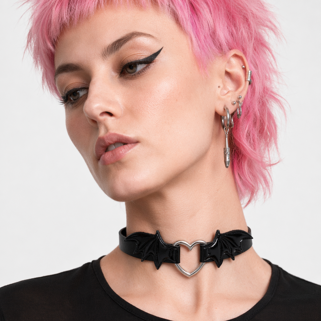 Anime Harajuku Leather Chokers (Multicolor) A