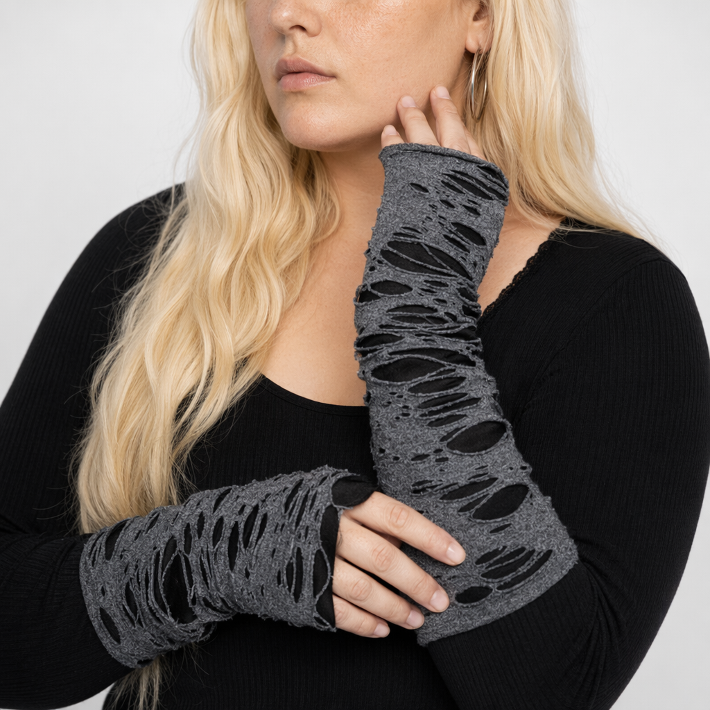 Silent Torn Gloves (Pair) Default Title