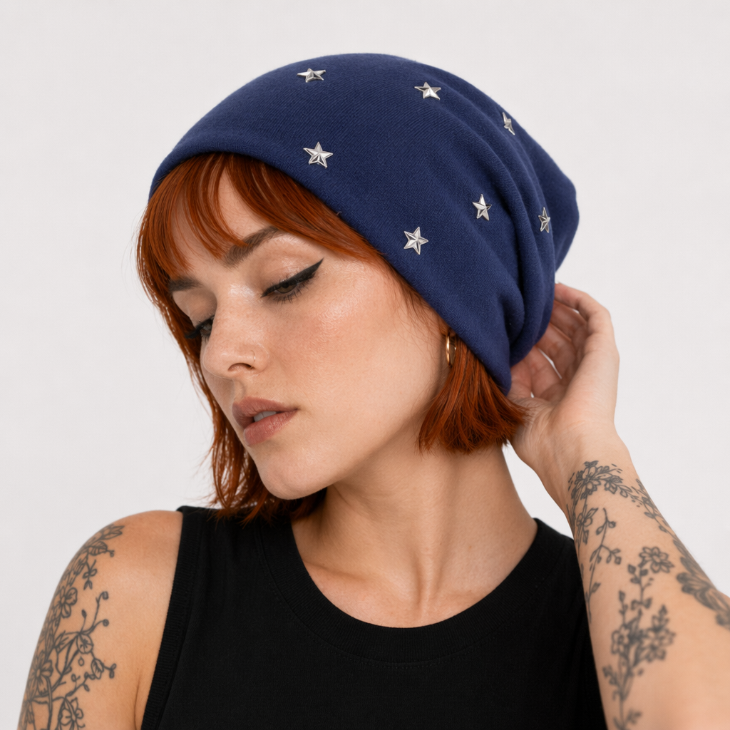 Star Beanies Blue