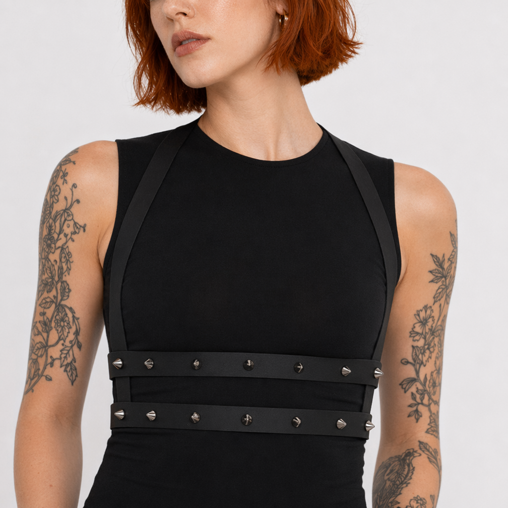 Lethal Gothic Stud Harness Default Title