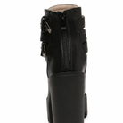 "Black Goth Platform Boots by Gatekeeper" black