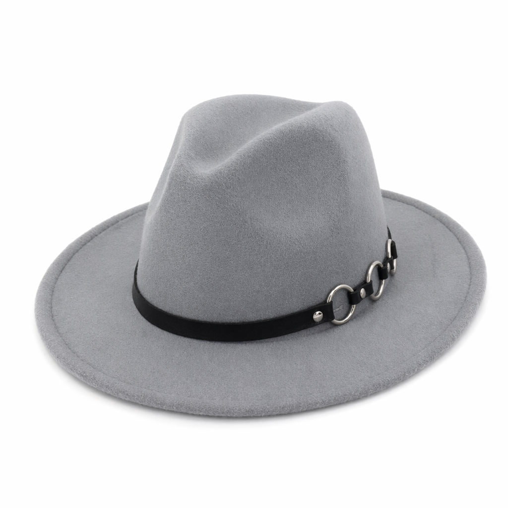 Triple O O-Ring Fedora Gray