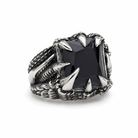 Red/Blue/Black Gothic Stone Ring 11