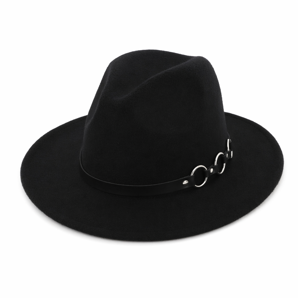 Triple O O-Ring Fedora Black
