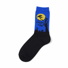 Halloween Socks: Spooktacular Style! Blue