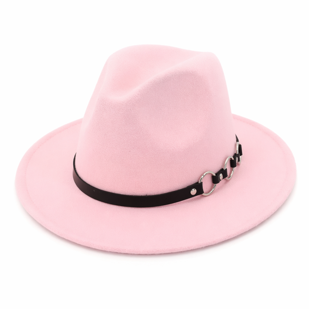 Triple O O-Ring Fedora Pink