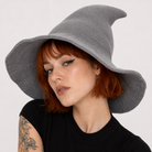 Multiple Color Witch Hat gray