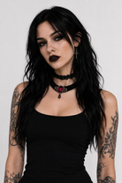Rose Cross Necklace DD-38