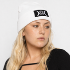 Monochrome Beanie White
