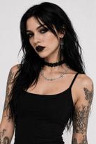 Silver Choker with Iron Wire 1