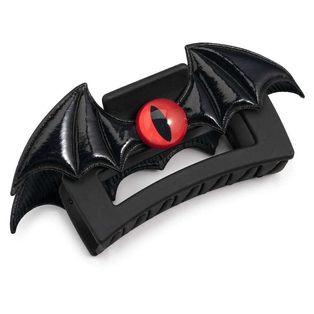 Black Evil Eye Hair Clip Default Title