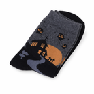 Halloween Socks: Spooktacular Style! Grey