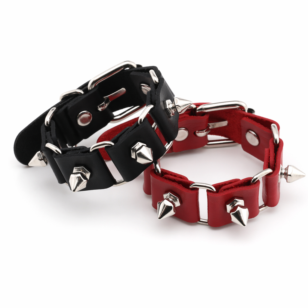 Spike Rivet Gothic Bracelet Default