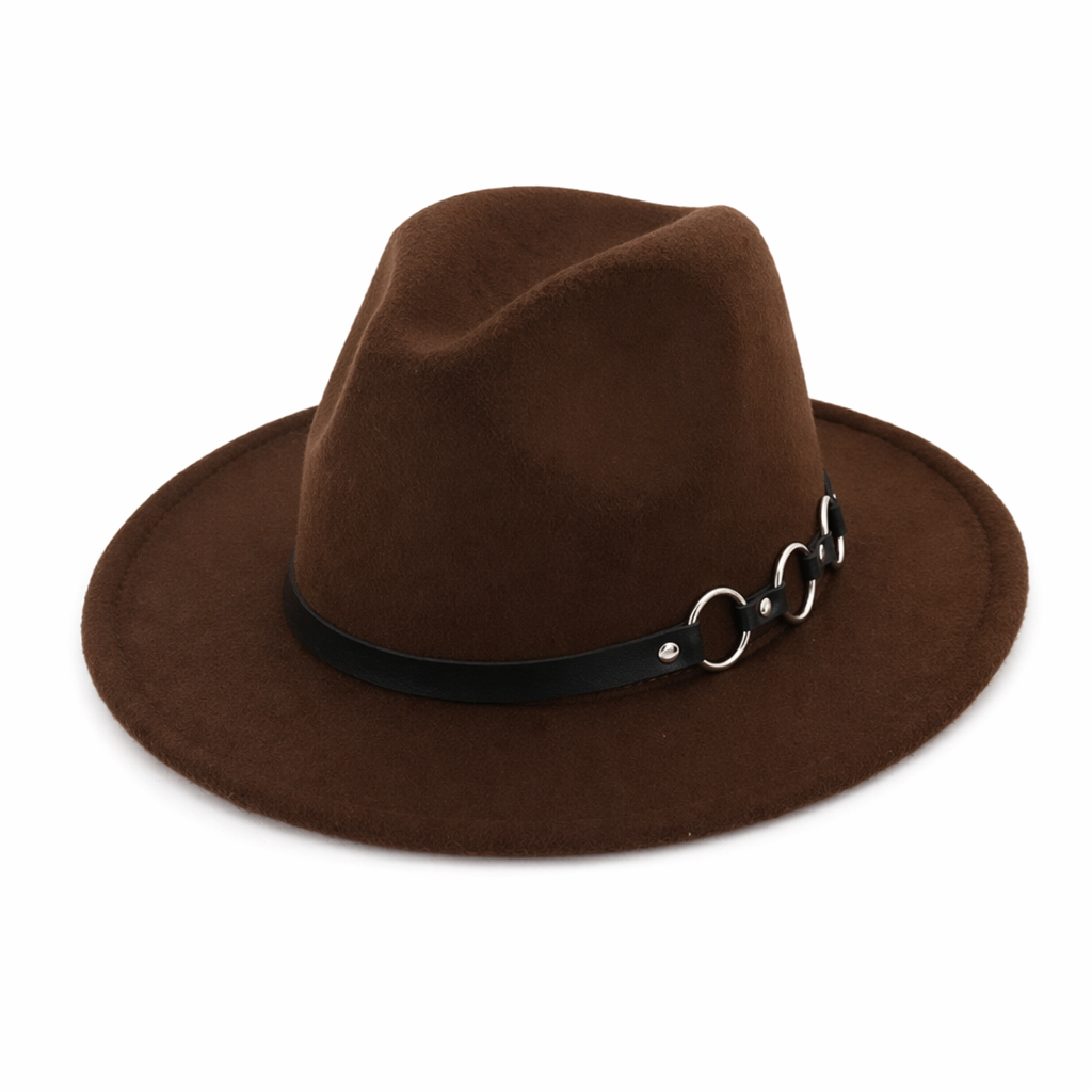 Triple O O-Ring Fedora coffee