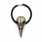 Gothic Raven Skull Hair Tie C