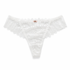 Cute Lace Black Undies White