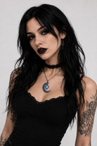 Luna's Glow Necklace Dark blue