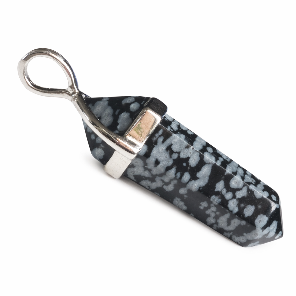 Gemstone Crystals Snowflake Obsidian