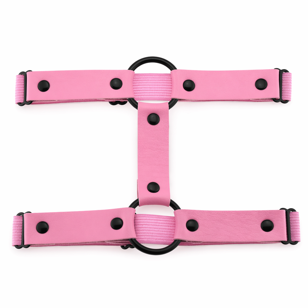 Black 'O' ring garter (1)
"O-Ring Black Garter (1)" Pink